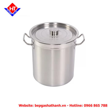 Nồi inox dùng cho bếp từ công nghiệp 20 Lít