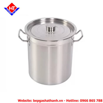 Nồi inox dùng cho bếp từ công nghiệp 50 Lít