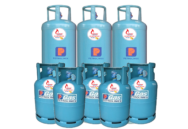 Bộ bình gas Petrolimex 13kg