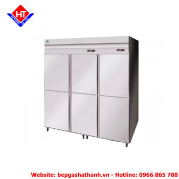 TỦ NỬA ĐÔNG NỬA MÁT 6 CÁNH HRFE-187MAF