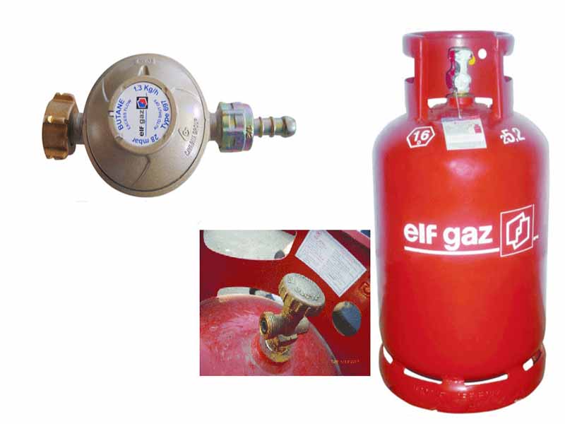 Bộ bình gas đỏ pháp 12kg