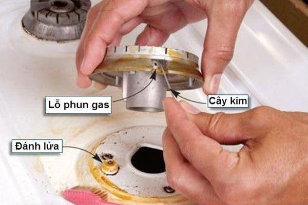 Nguyên nhân và cách khắc phục tình 
trạng bếp gas nhỏ lửa