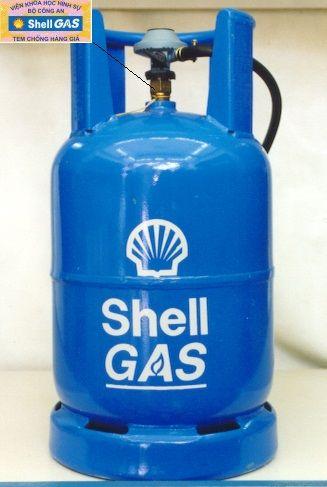 Nhận biết Gas Shell chính hãng qua tem chống hàng giả